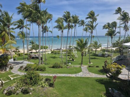 Todoblanco kleines Hotel Samana Dominikanische Republik Balkon