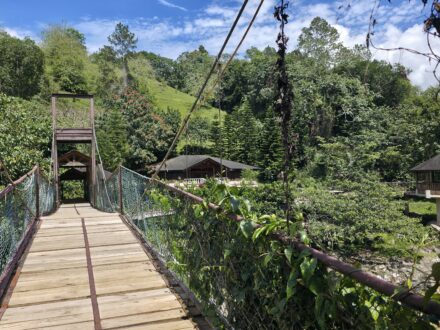 Gran Jimenoa Hotel Jarabacoa Brücke